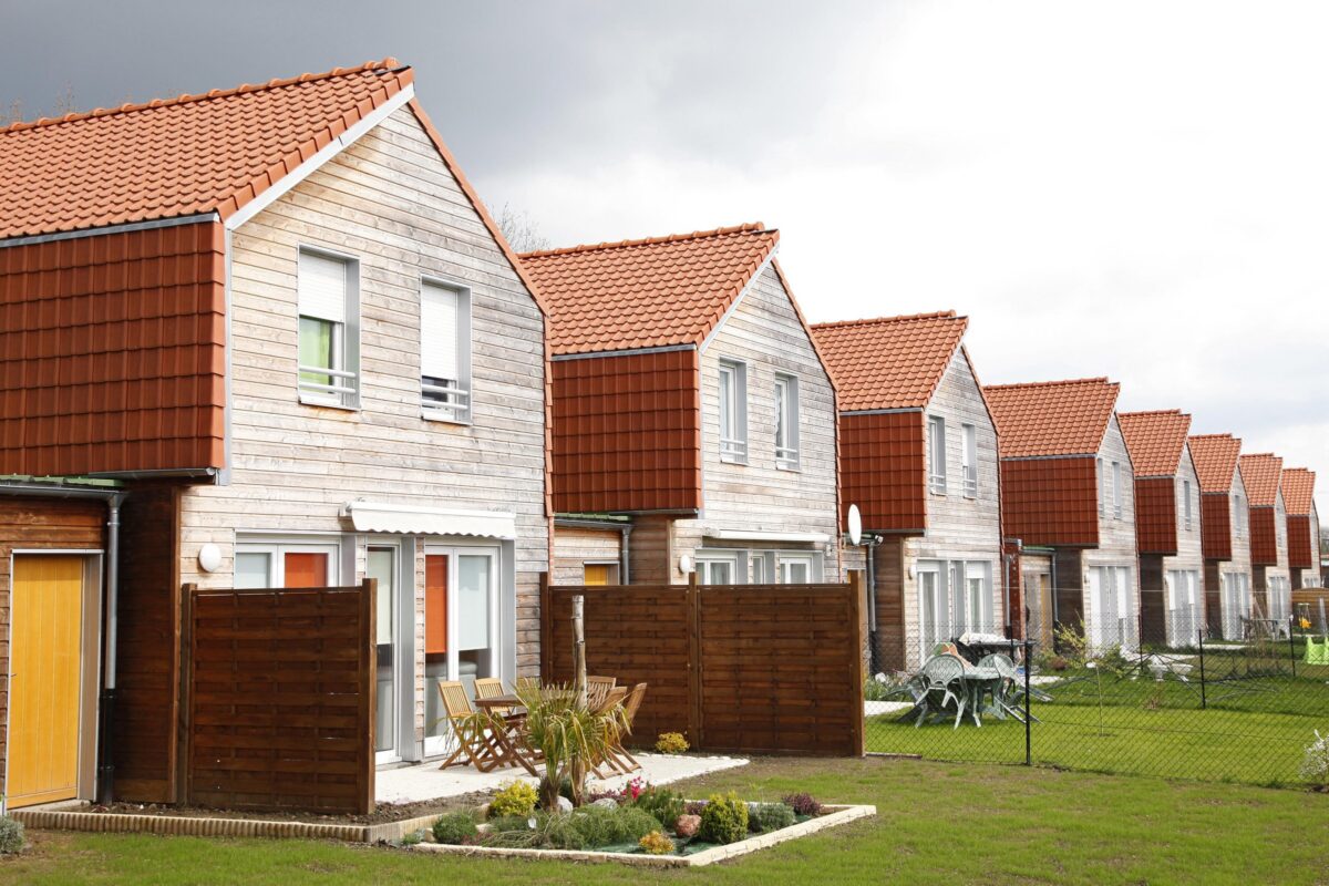 Immeuble de logements sociaux géré par Habitat du Nord dans le département du Nord